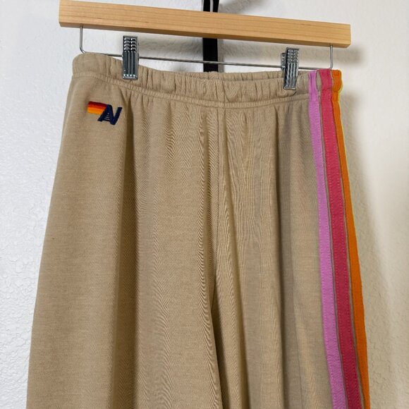 Aviator Nation Striped Sweatpants Medium - Picture 2 of 4